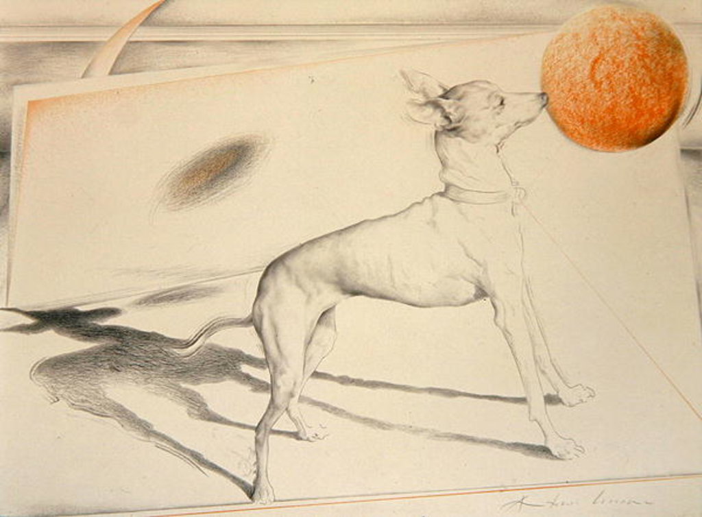 Detail of Space Dog by Antonio Ciccone