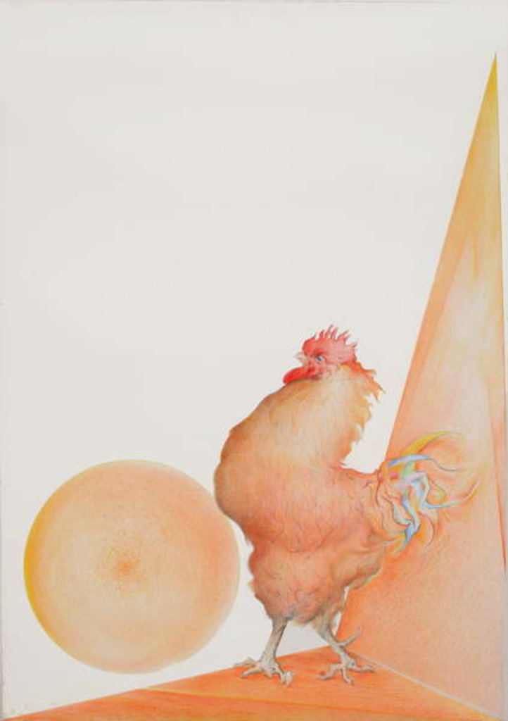 Detail of Rooster by Antonio Ciccone