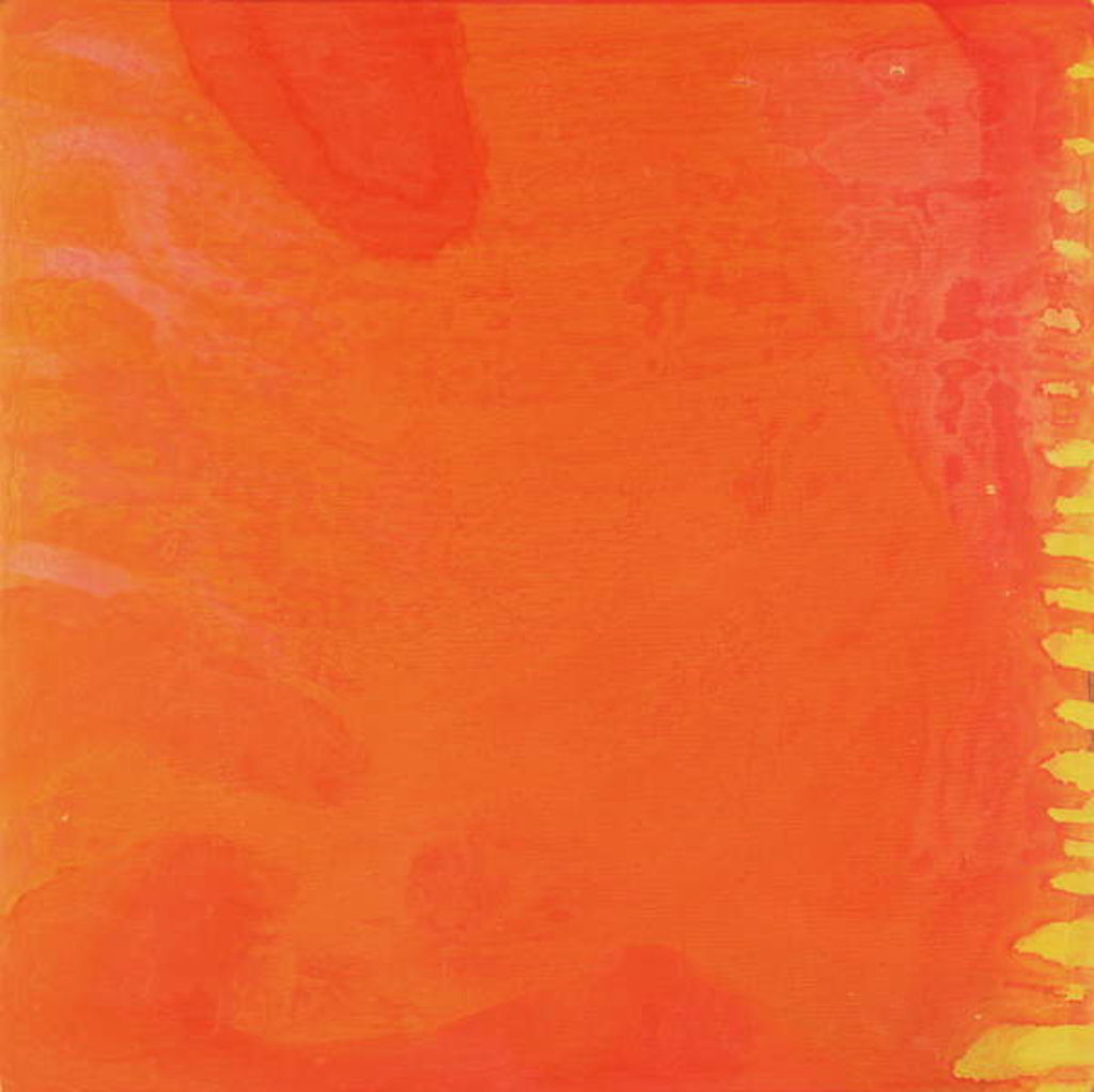 Detail of Rabbit Orange, 1997 by Charlotte Johnstone