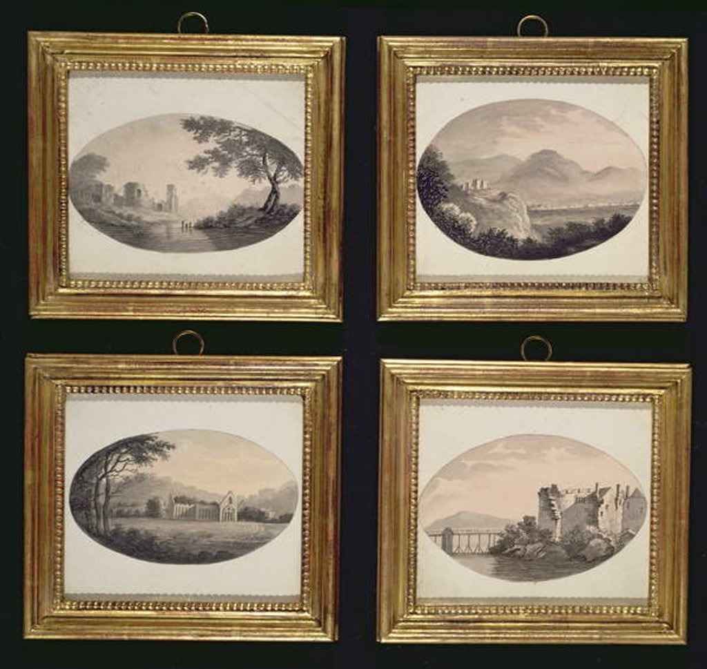 Detail of Picturesque Views with Ruins, 1770 by Rev. William Gilpin