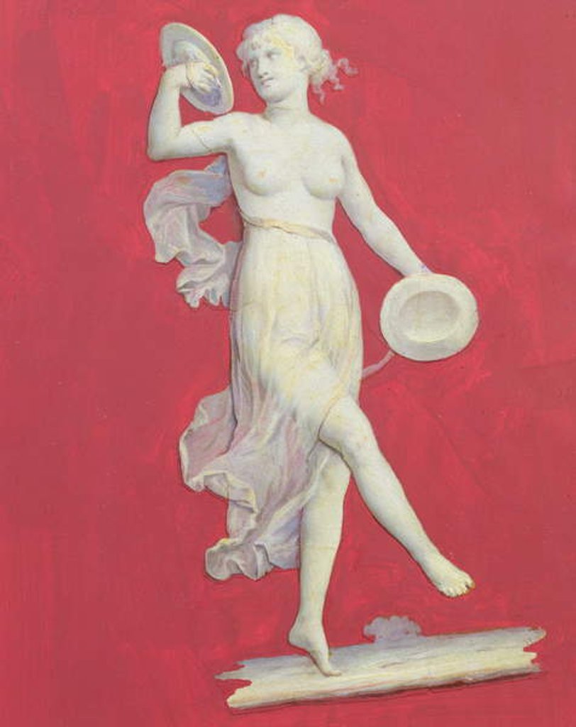 Detail of The Muse of Music, c.1800 by English School