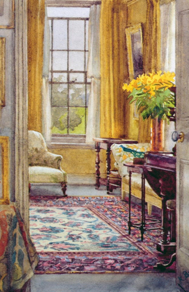 Detail of Brantwood, Coniston, c.1890 by Kate Barnard