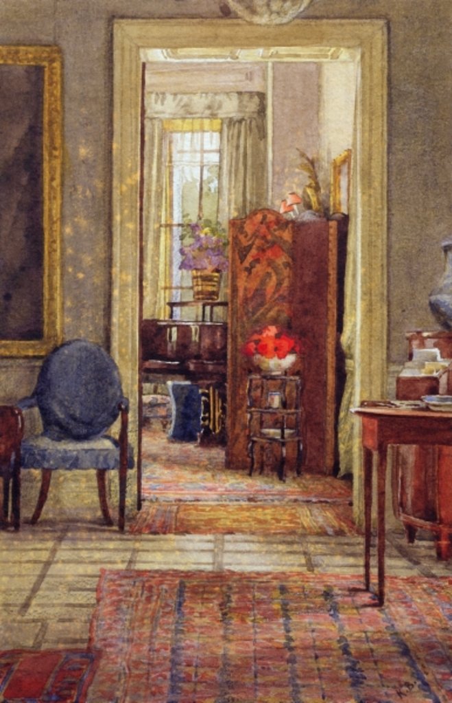 Detail of Woodside, Peasmarsh, c.1880 by Kate Barnard