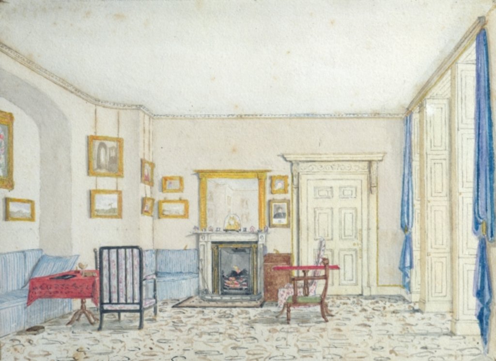 Detail of Interior on Curzon Street, c.1830 by English School