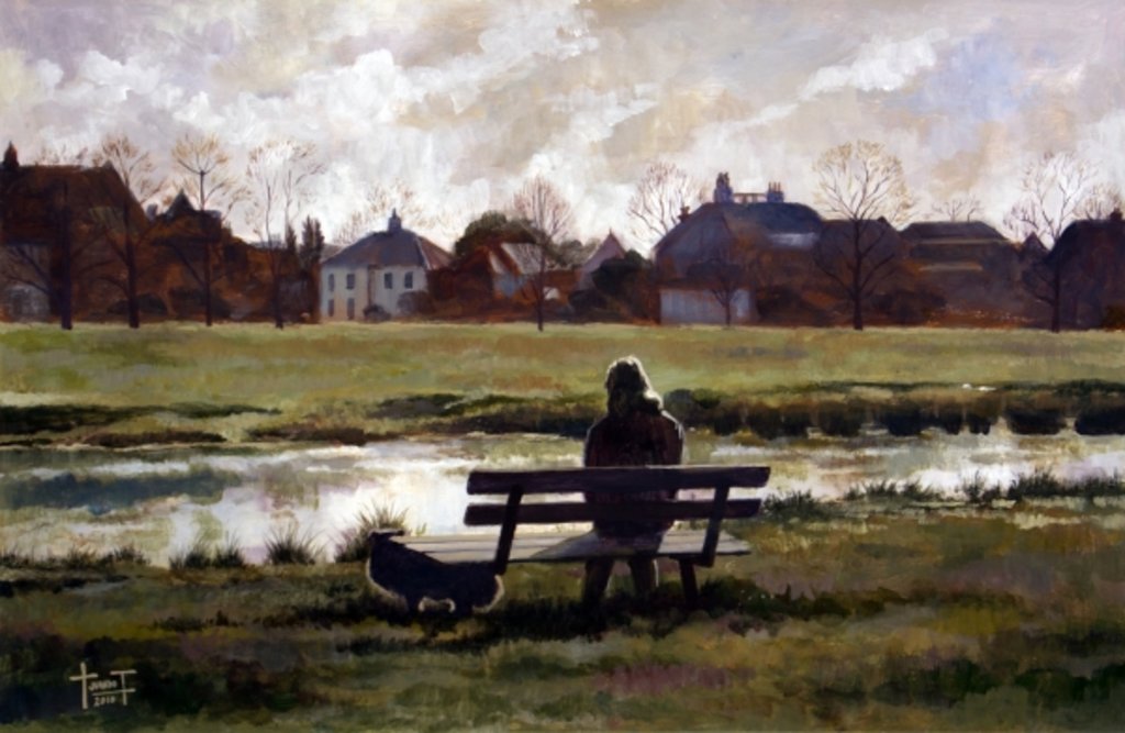 Detail of Wimbledon Pond, 2010 by Cruz Jurado Traverso