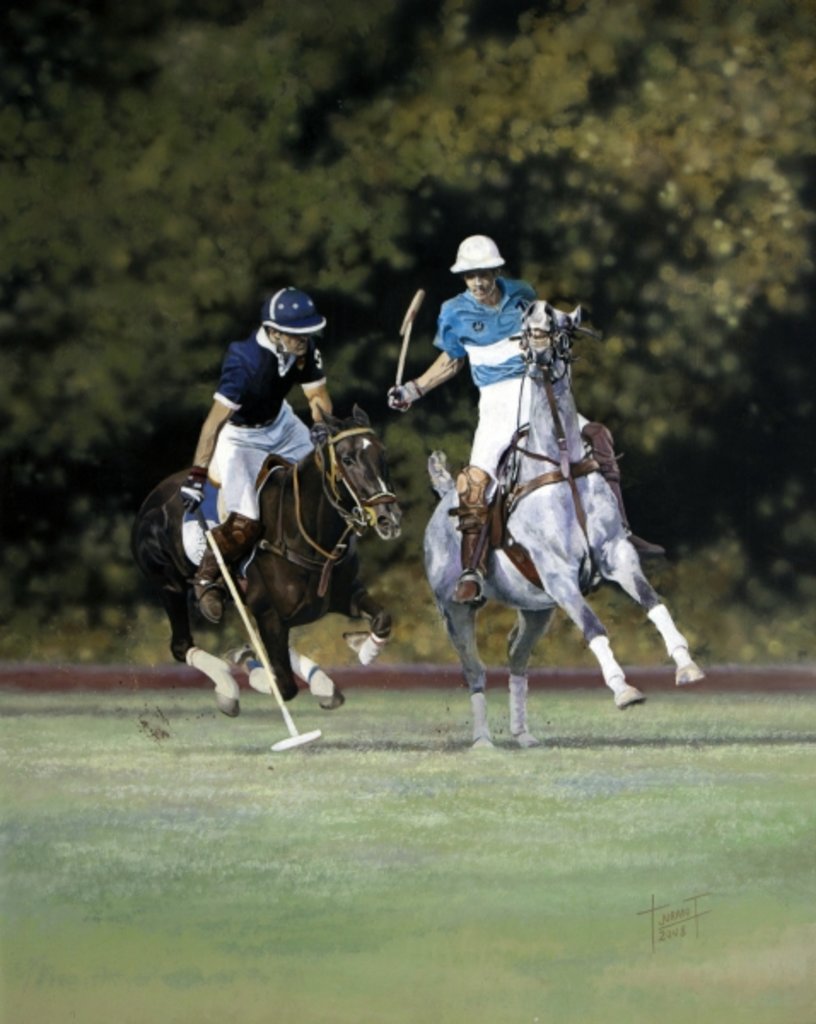 Detail of The Big Match, 2010 by Cruz Jurado Traverso