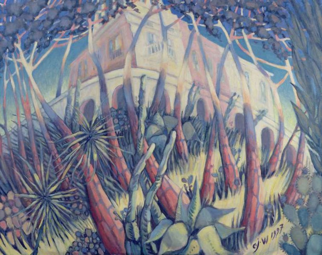 Detail of Ligurian Villa, 1997 by Charlotte Johnson Wahl