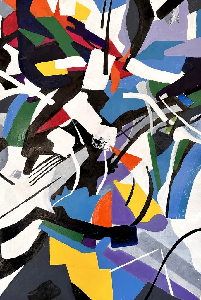 Detail of This is what happens when you let go, 2023 by Courtenay Kusitor