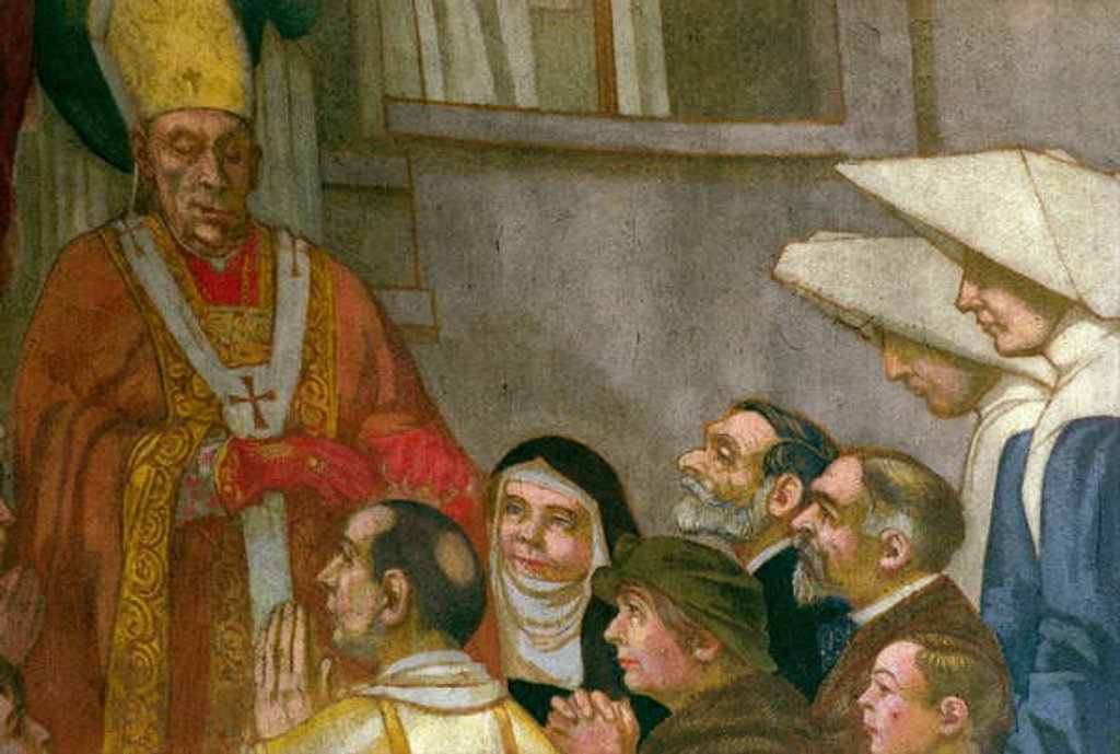 Detail of Pentecost by Maurice Denis