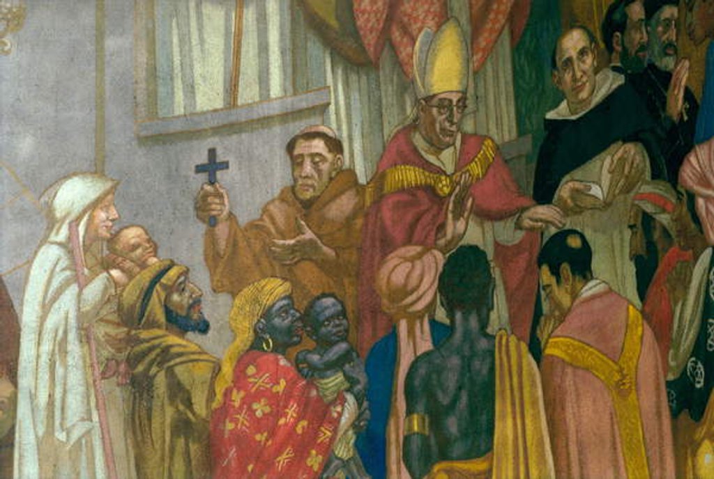 Detail of Pentecost, detail by Maurice Denis