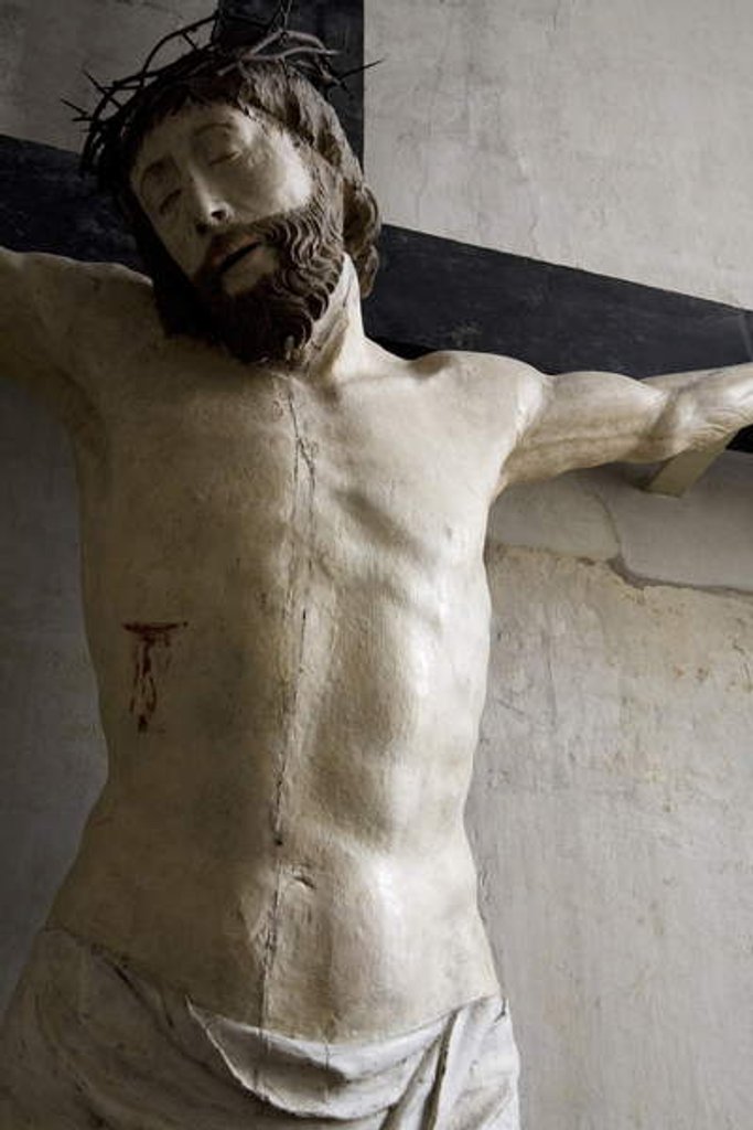 Detail of Christ on the Cross, detail by Ligier Richier