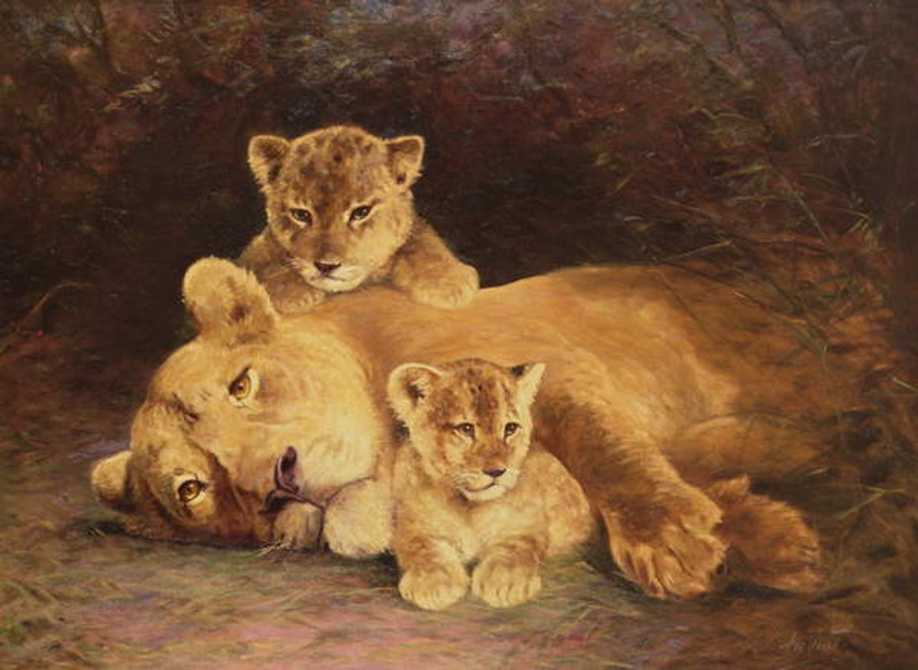 Detail of Motherhood by Lilian Cheviot