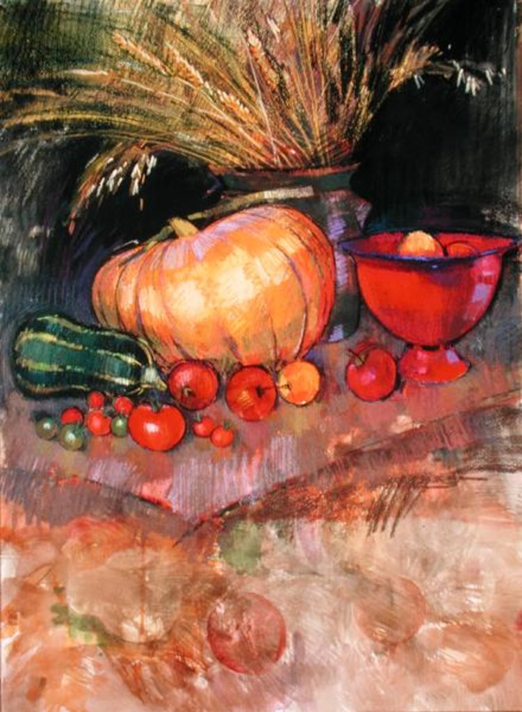 Detail of Harvest by Claire Spencer
