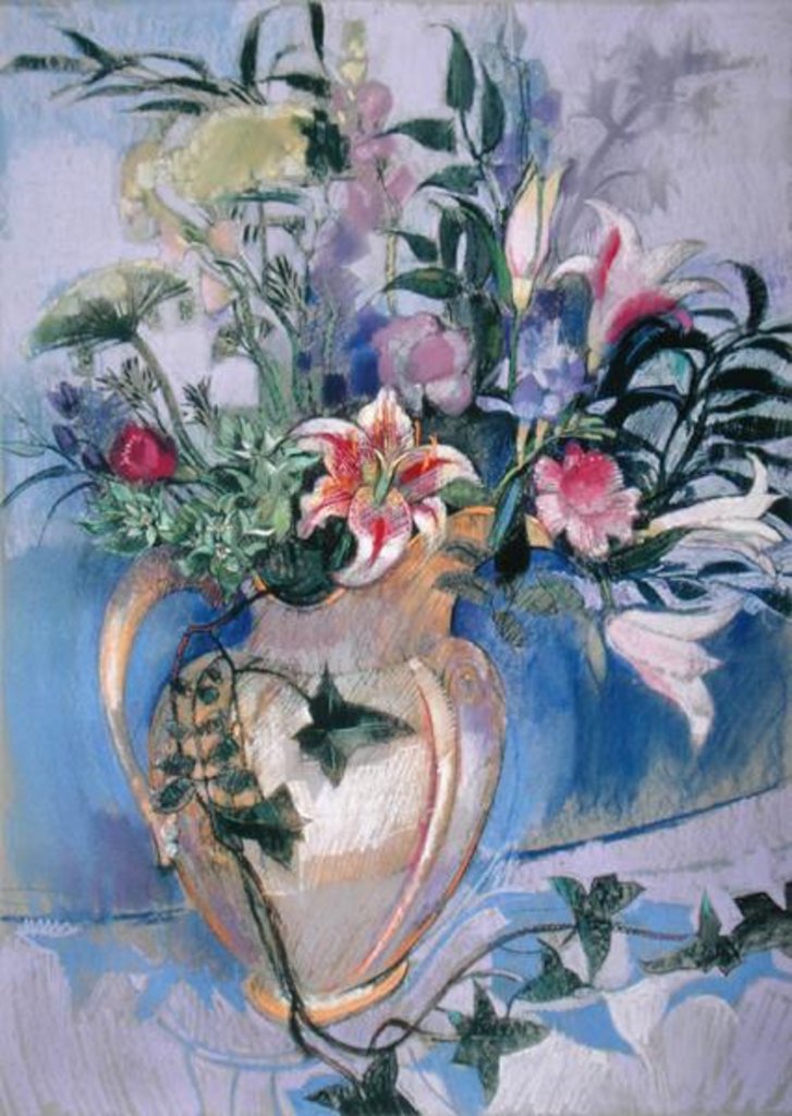 Detail of Spring Flowers by Claire Spencer