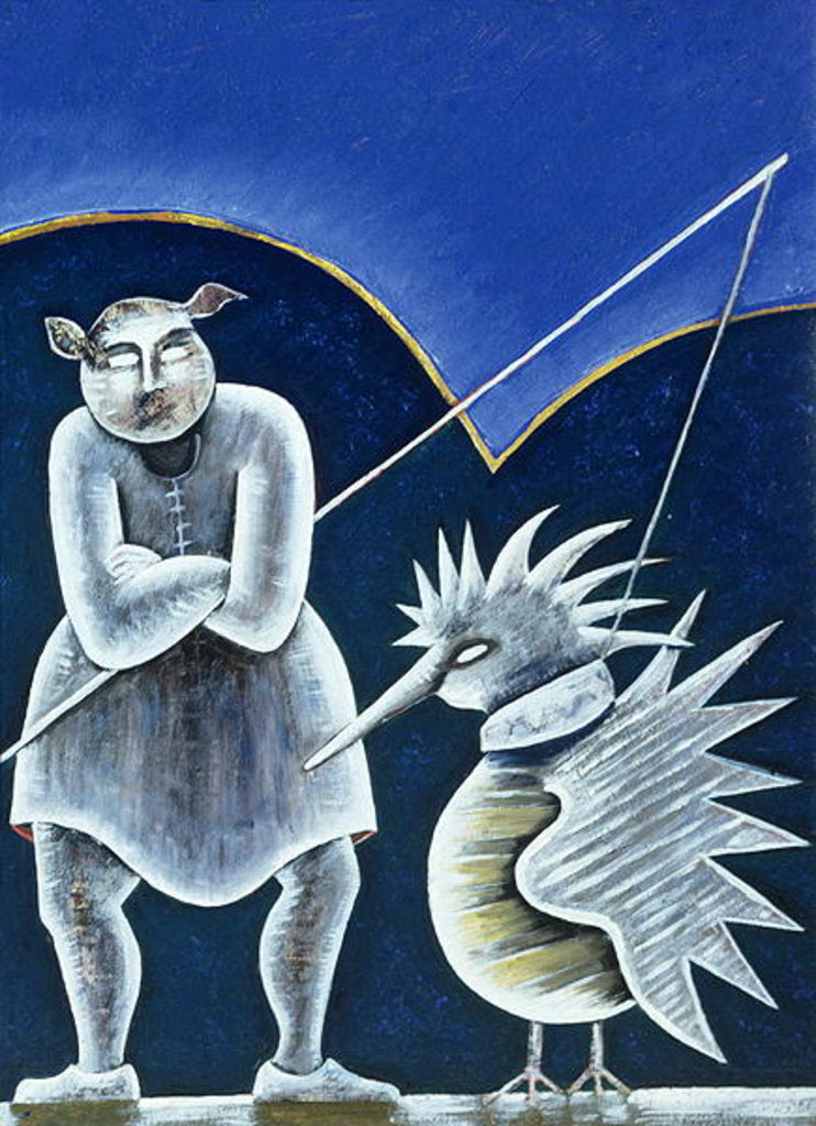 Detail of Midday Meeting by Celia Washington