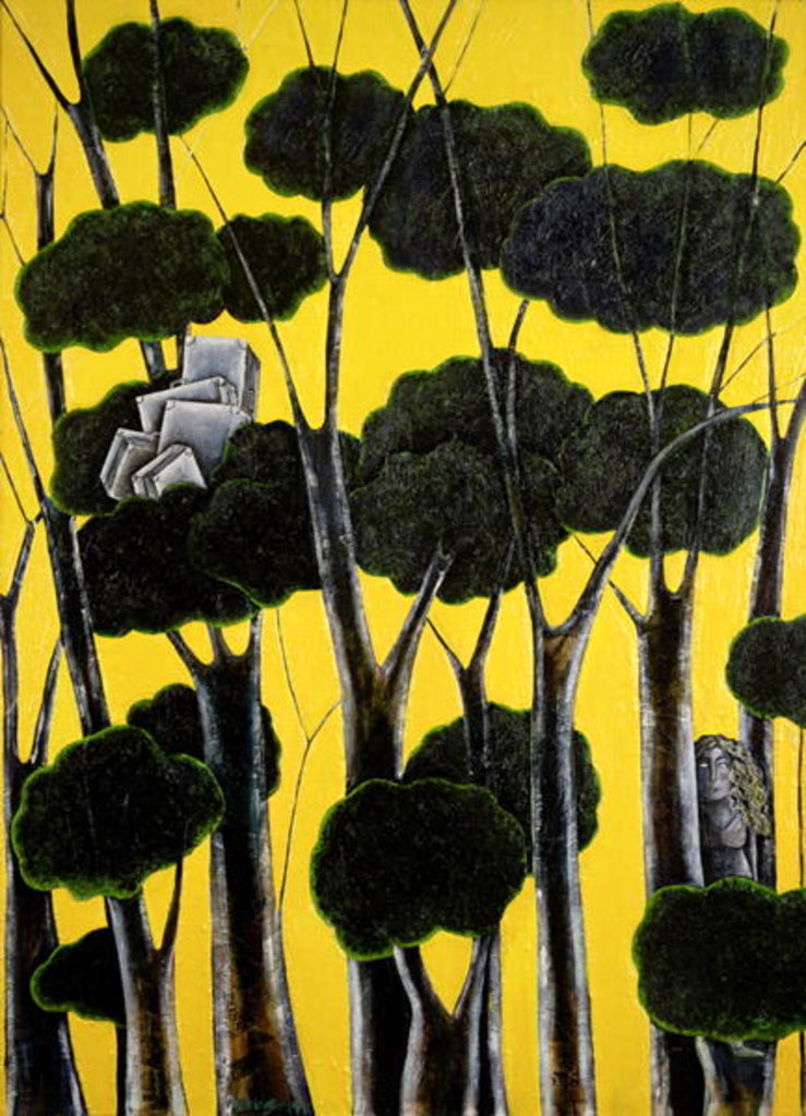 Detail of Forest Hoard by Celia Washington