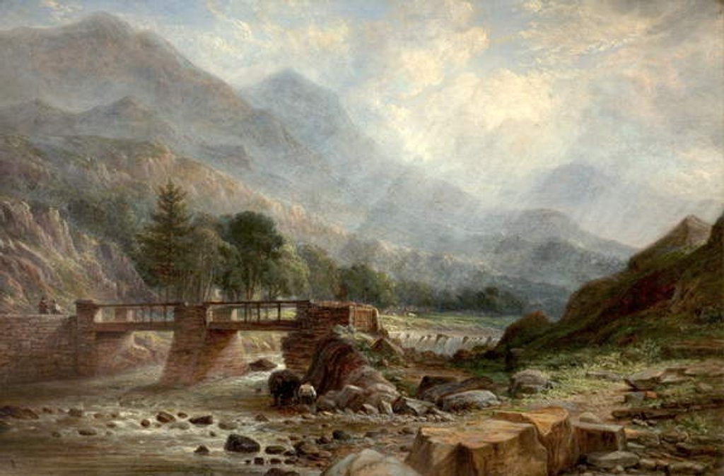 Detail of Near Beddgelert by Benjamin Shipham