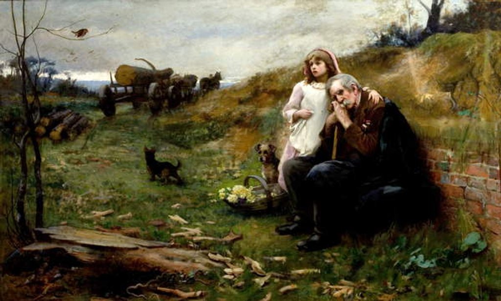 Detail of All Pass Away as the Glimmer of Day while Others as Fleet are Born, 1888 by Lance Calkin