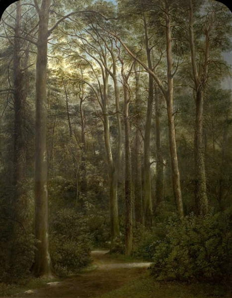 Detail of The Wilderness, 1857 by George Wallis