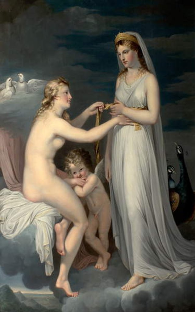 Detail of Juno Borrowing the Girdle of Venus, c.1771 by Guy (attr. to) Head