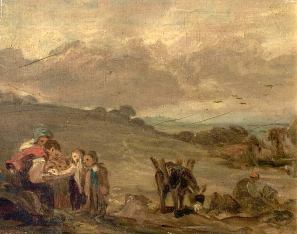 Detail of Taking out the Thorn by William Collins