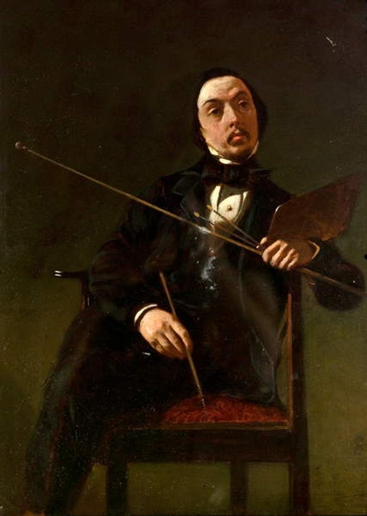 Detail of Edmund John Niemann, 1852 by Edward Henry Corbould