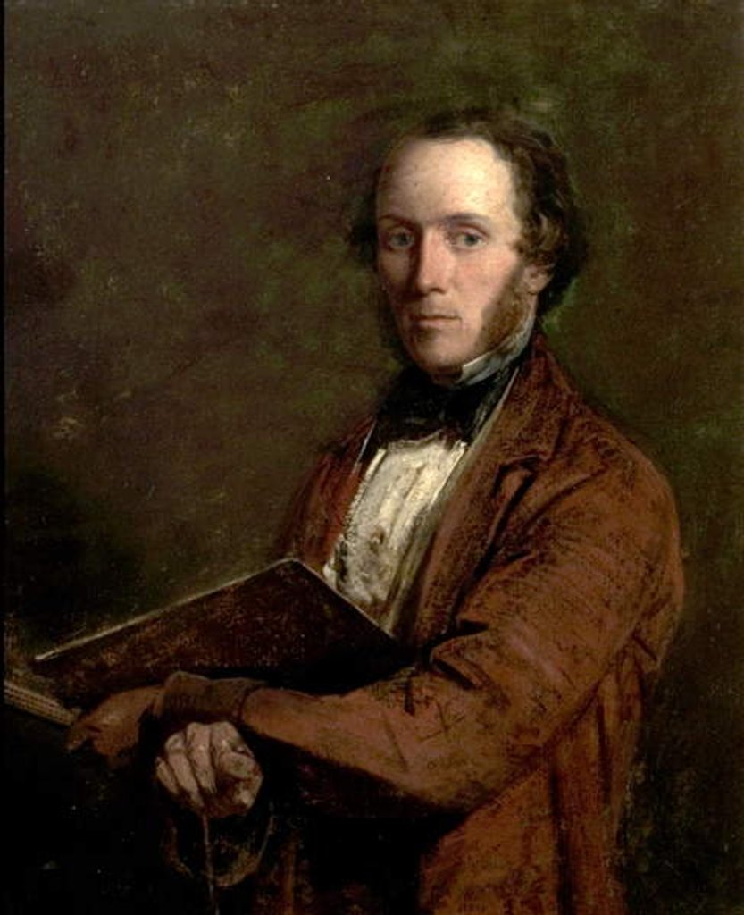 Detail of William Powell Frith by Henry Nelson O'Neil