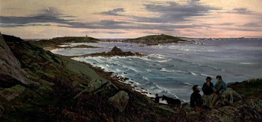 Detail of St Mary's, Scilly Isles by Edwin Edwards