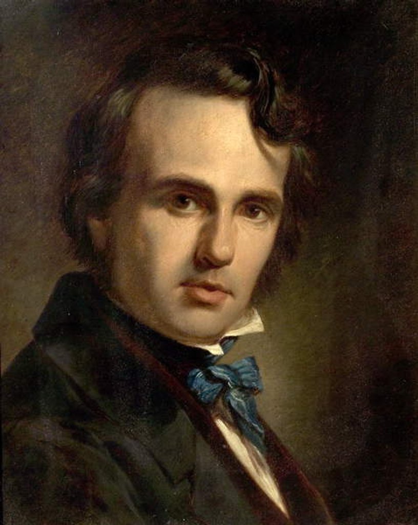 Detail of Self Portrait by Henry Dawson