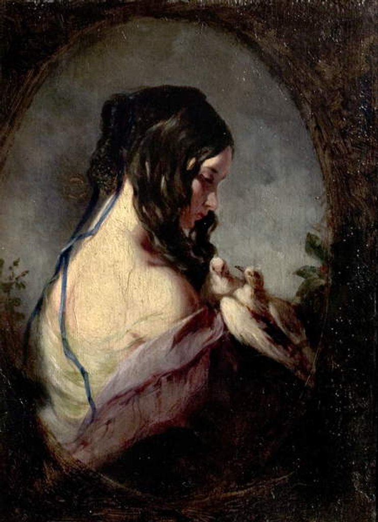 Detail of The Doves by William Etty