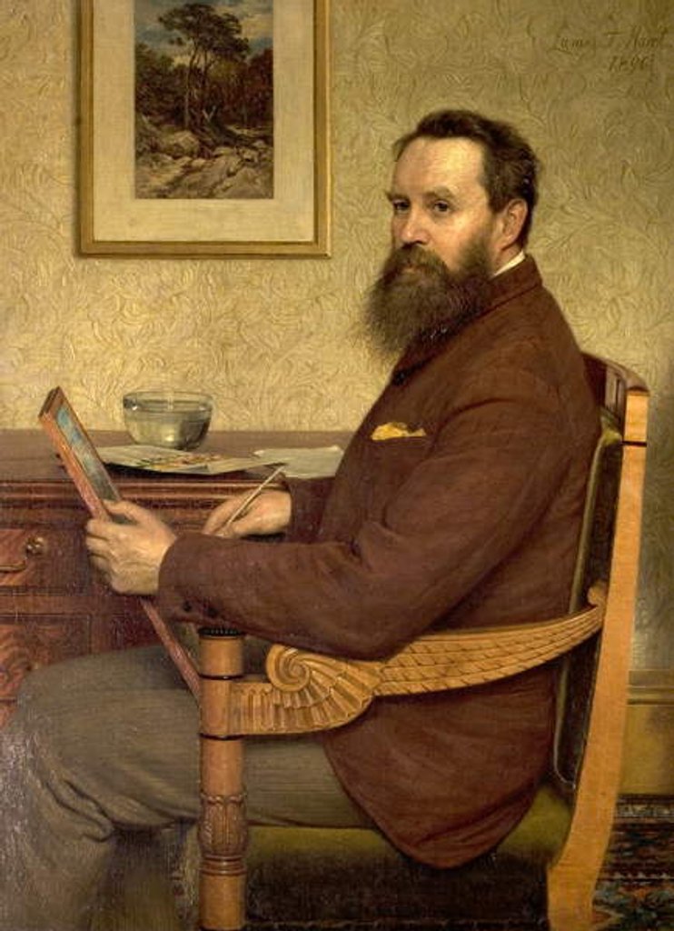 Detail of Samuel William Oscroft, 1890 by James T. Hart