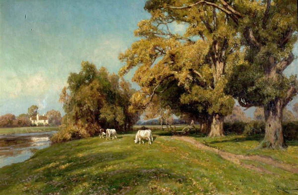 Detail of Grove Farm, Lenton, Nottingham by Arthur Walker Redgate