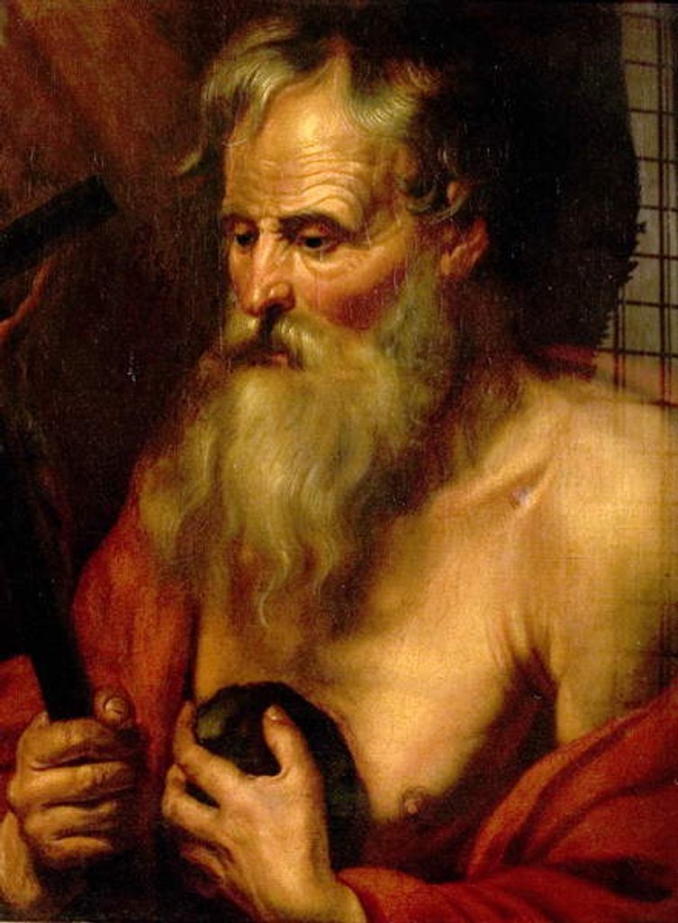 Detail of St Jerome by William de Keyser (after)