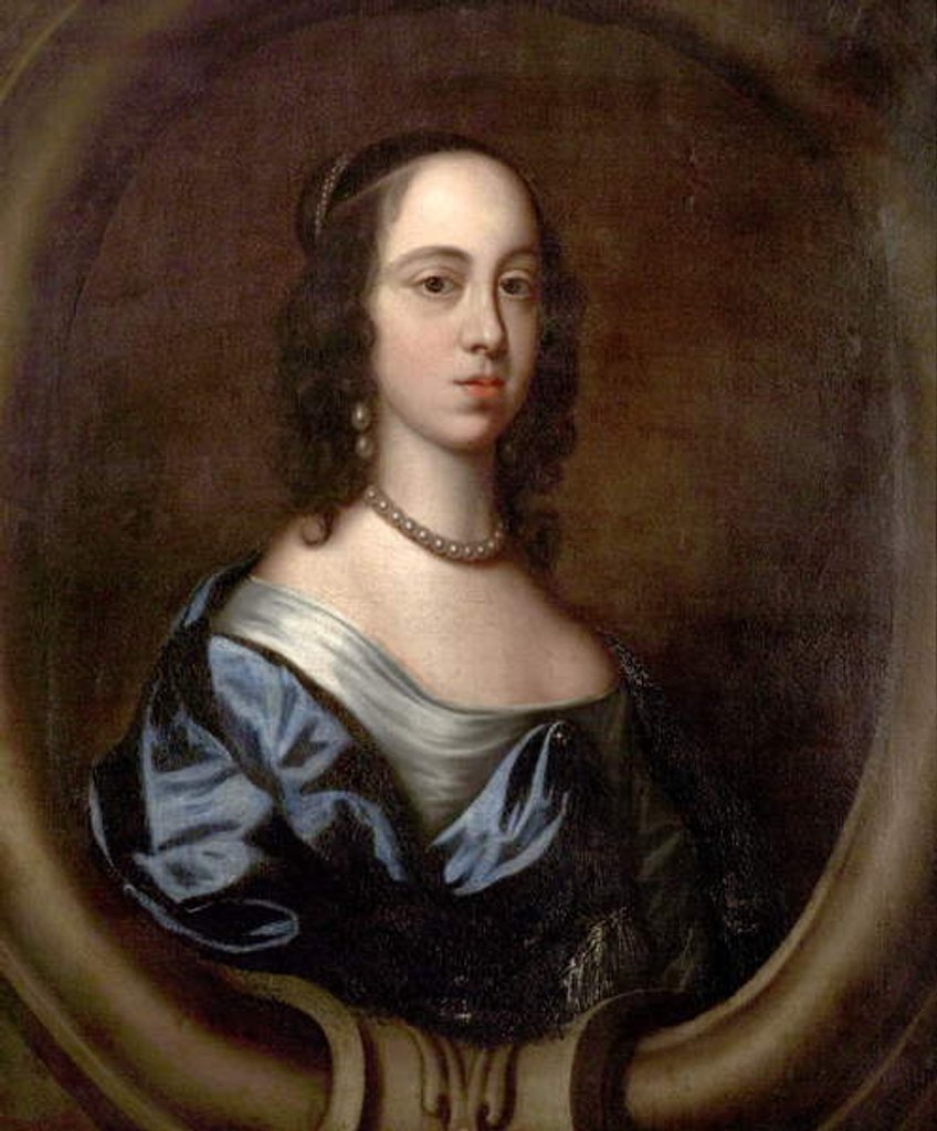 Detail of Lady Sophia Chaworth by British School