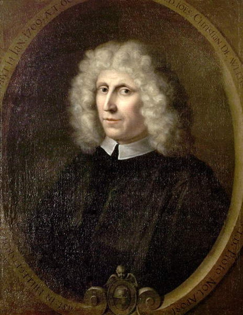 Detail of Christian de Weerdt by Pieter van der Werff