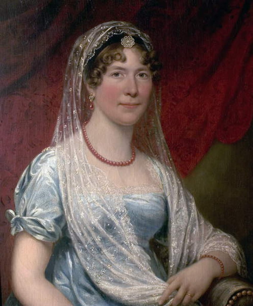 Detail of Portrait of a Lady, 1810-54 by James Ramsay