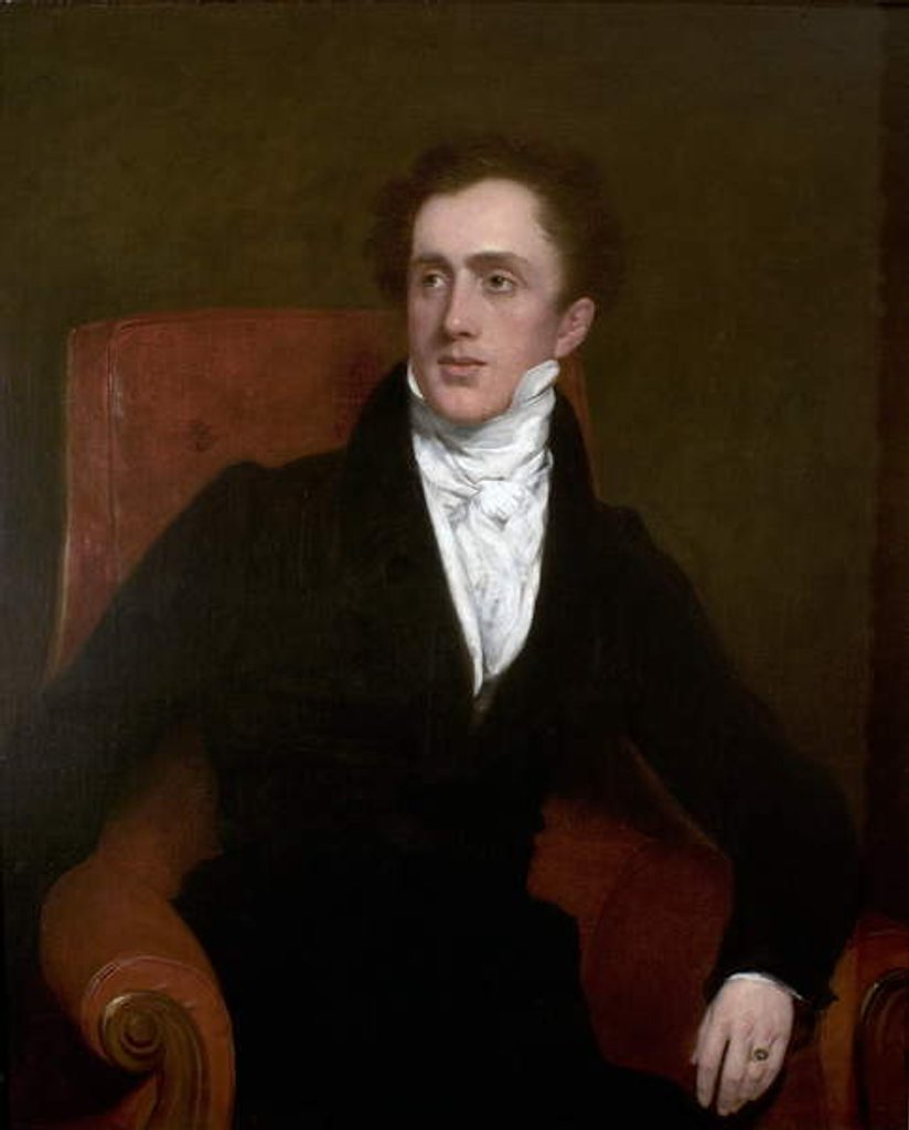 Detail of Frederick Webb, 1822 by William Charles Ross