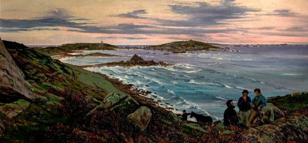 Detail of St. Mary's, Scilly Isles by Edwin Edwards