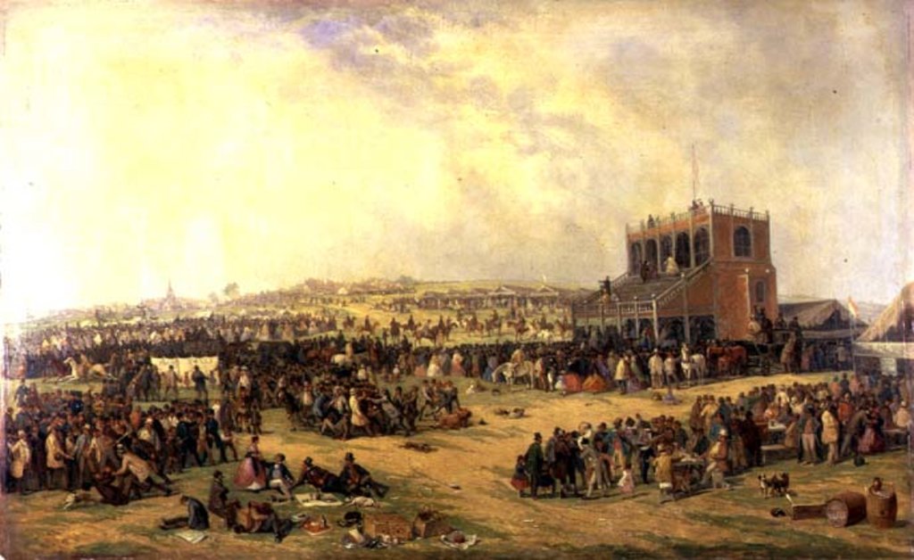 Detail of Nottingham Races, 1865 by John Holland