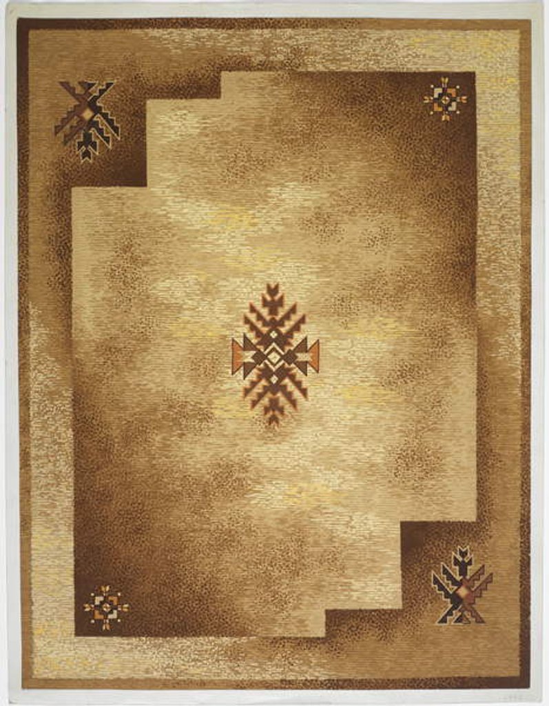 Detail of Carpet design by English School