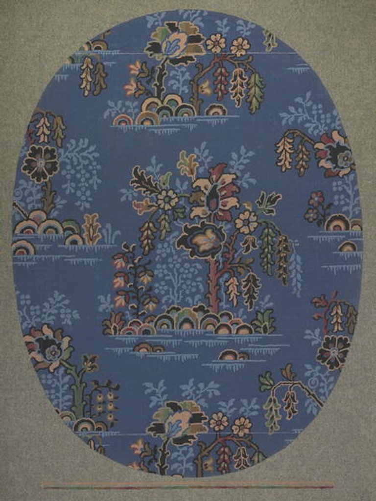 Detail of Carpet design by English School