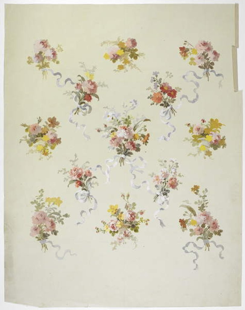 Detail of Carpet design by English School