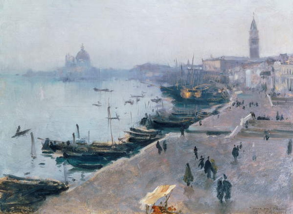 Detail of Venice in Grey Weather, 1882 by John Singer Sargent
