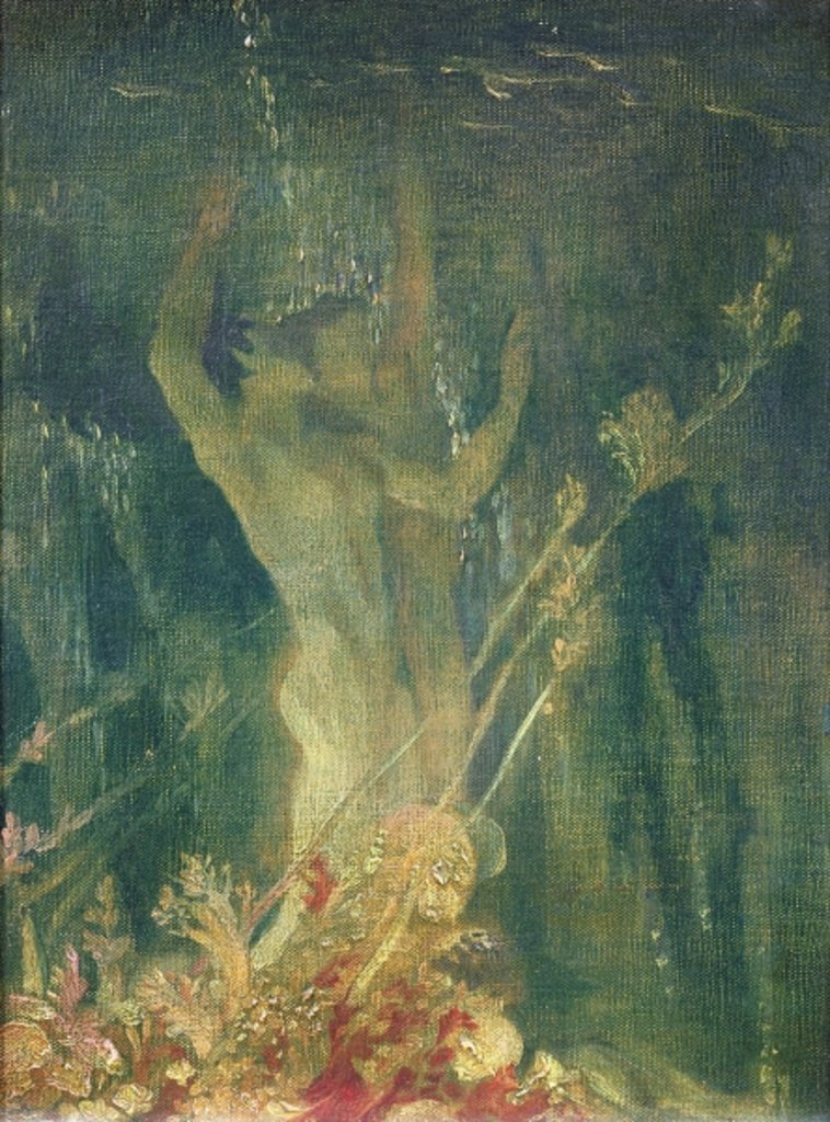 Detail of Under the Sea, c.1915 by Glyn Warren Philpot