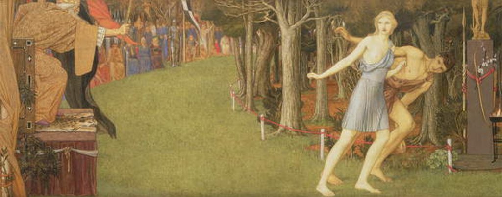 Detail of Atalanta and Melanion by John Dickson Batten