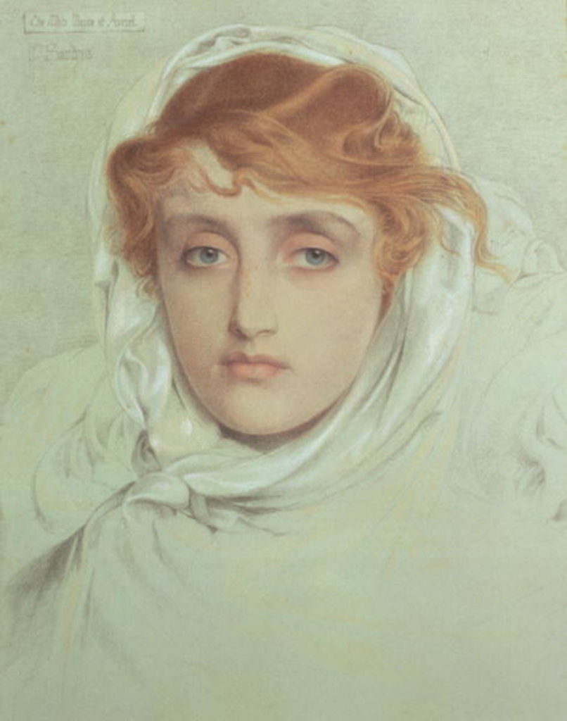 Detail of The White Mayde of Avenel, 1902 by Anthony Frederick Augustus Sandys