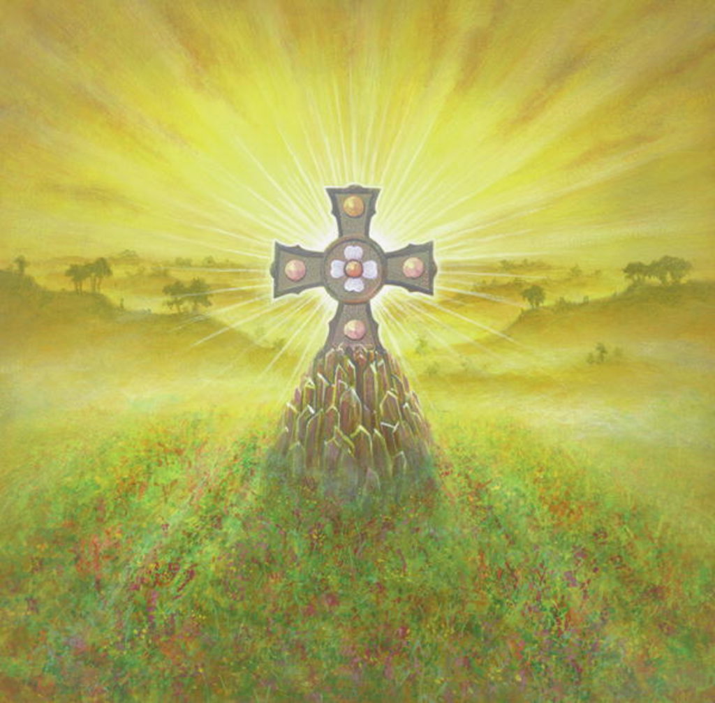 Detail of Celtic Cross by Simon Cook