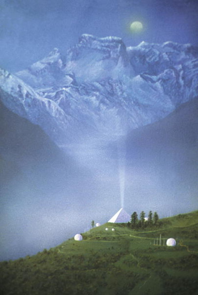 Detail of Pyramid Power by Simon Cook