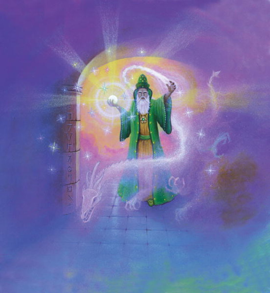 Detail of Wizard by Simon Cook