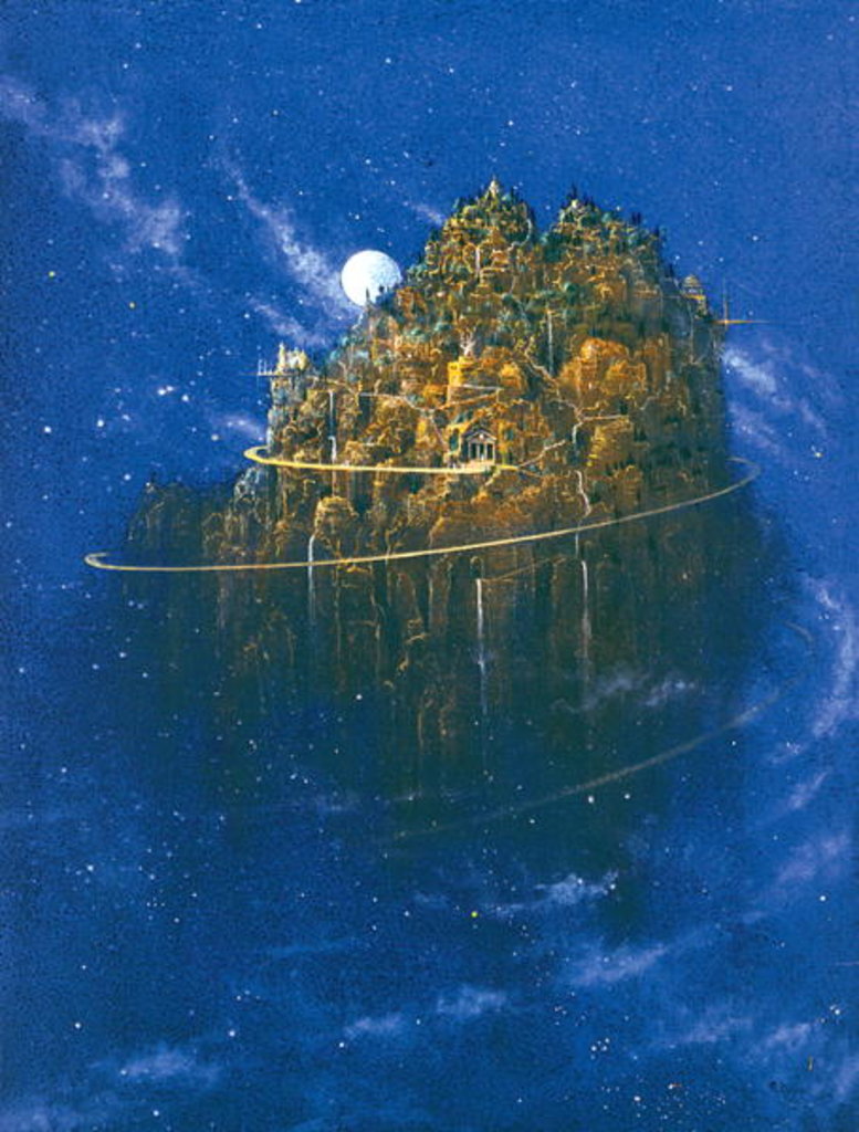 Detail of Sanctuary Beyond Time by Simon Cook